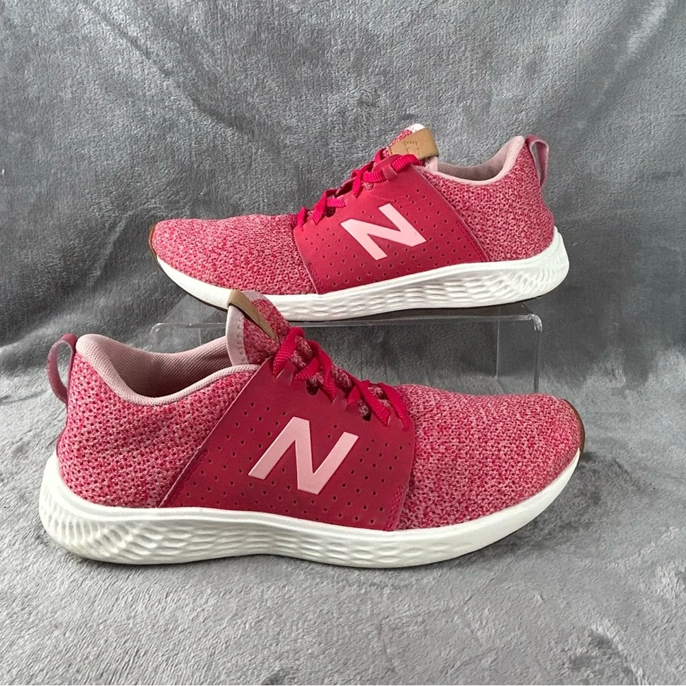 New Balance Sports‎ V1 Pink Running Sneaker Shoes Youth US 7 Fresh Foam YPSPTLP